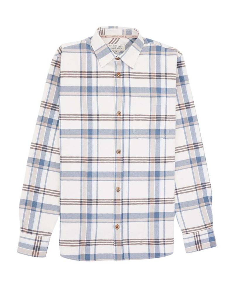 Hemden Shirt-check Herren Multicolor XXL von Colours & Sons