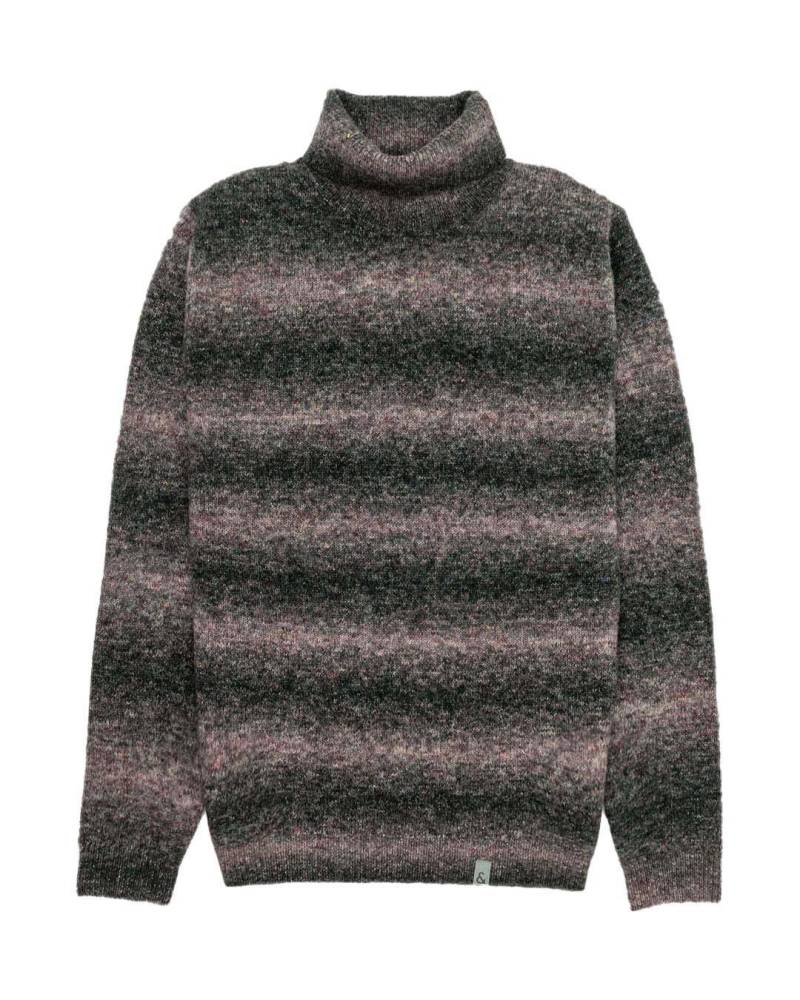 Strickpullover Roundneck Degradé Herren Taubengrau 3XL von Colours & Sons