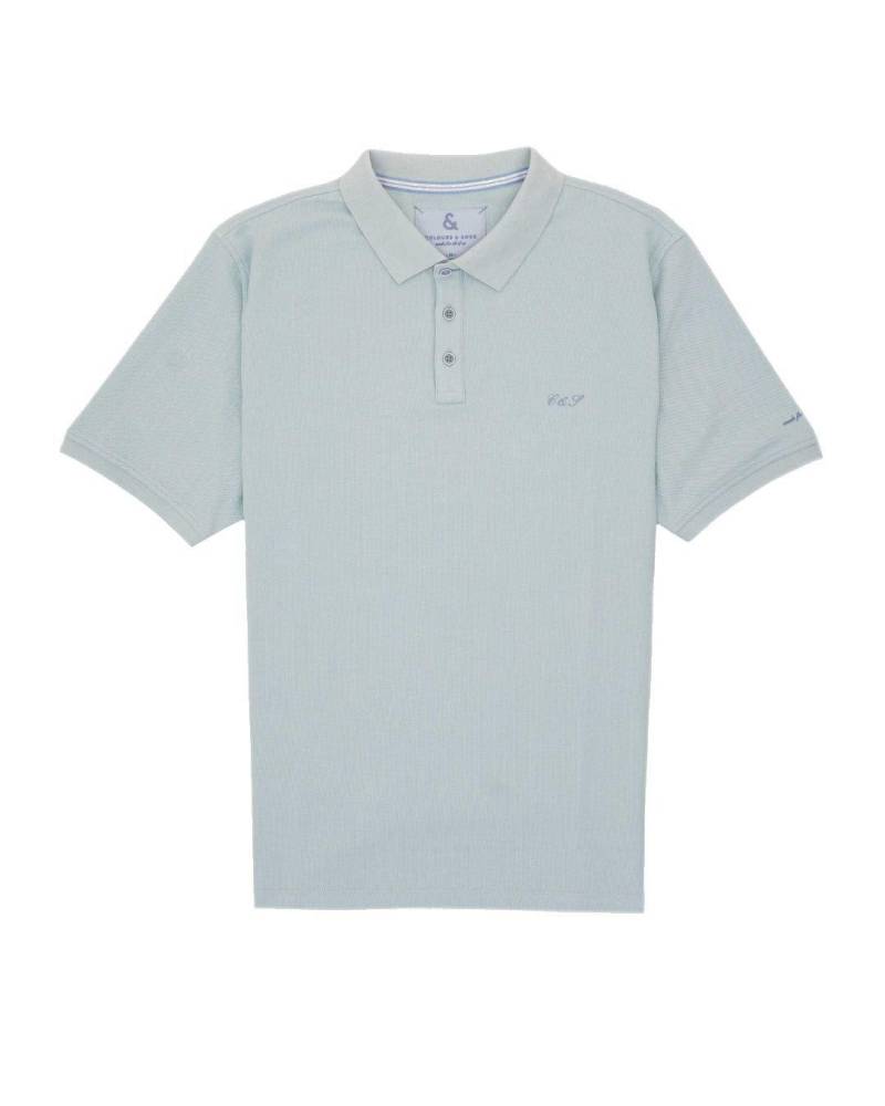 Polos Polo Embroidery Herren Grün L von Colours & Sons