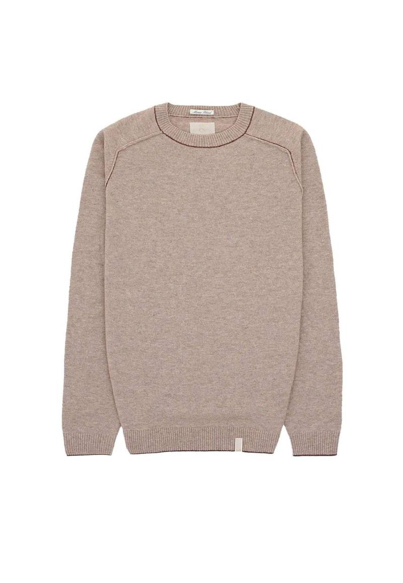 Pullover Roundneck-merino Blend Herren Beige 3XL von Colours & Sons