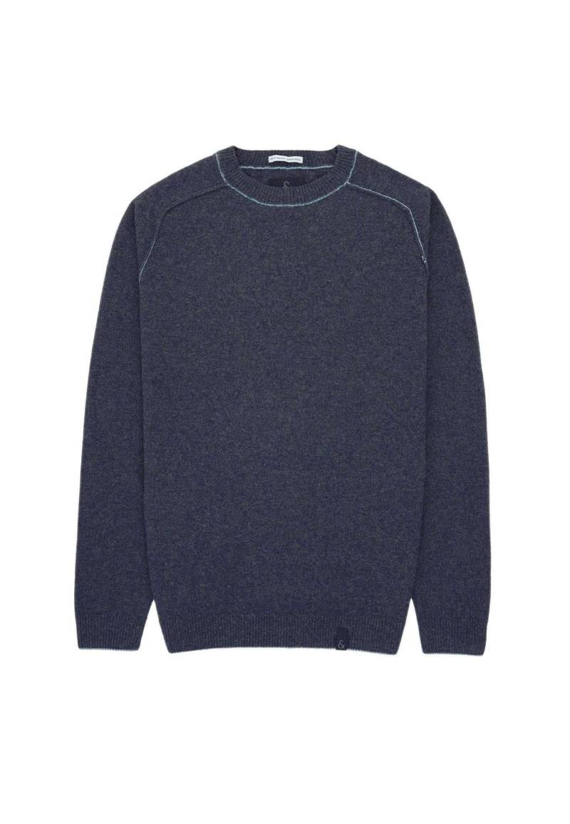 Pullover Roundneck-merino Blend Herren Marine 3XL von Colours & Sons