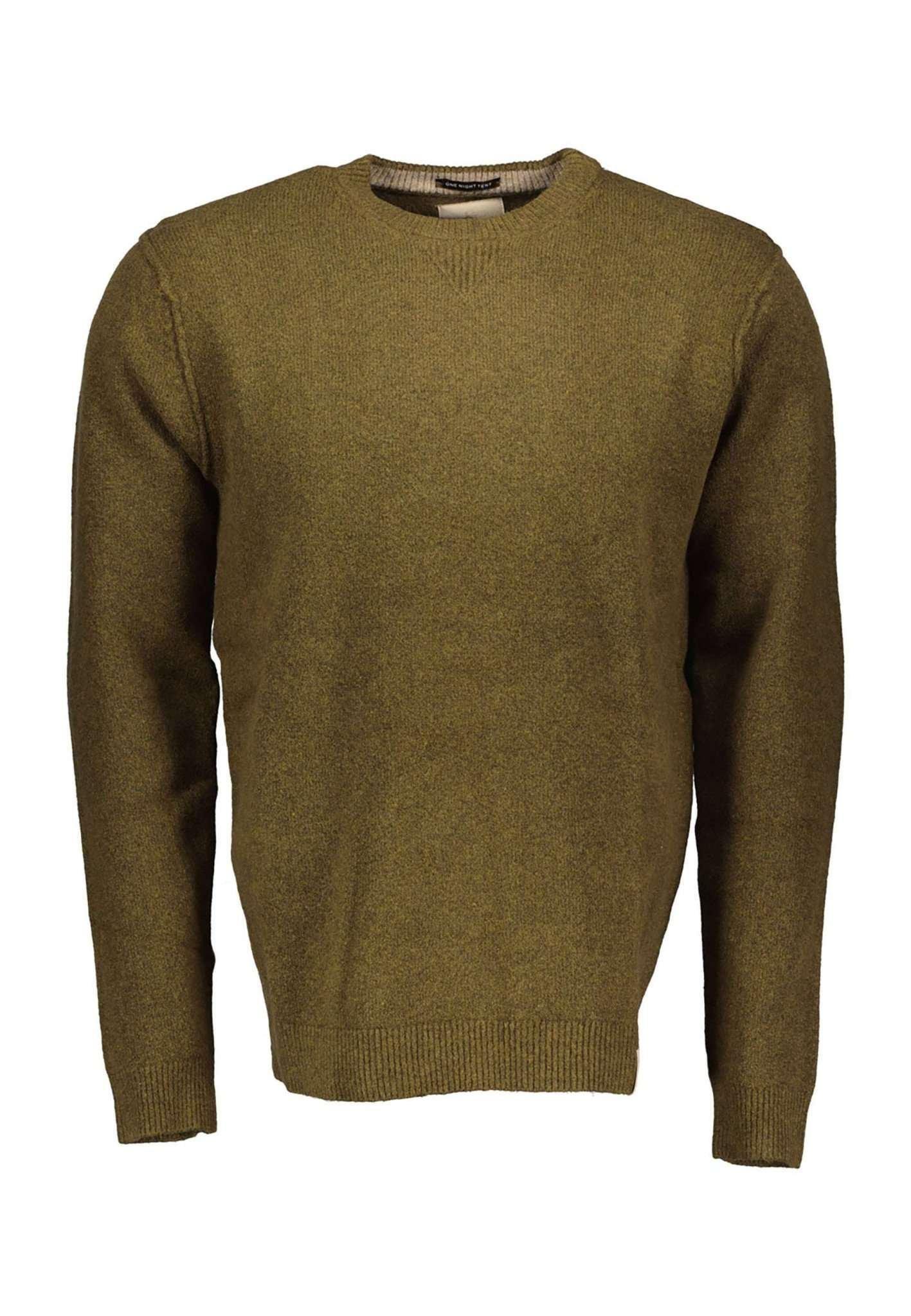 Pullover Roundneck-wt Herren Grün M von Colours & Sons