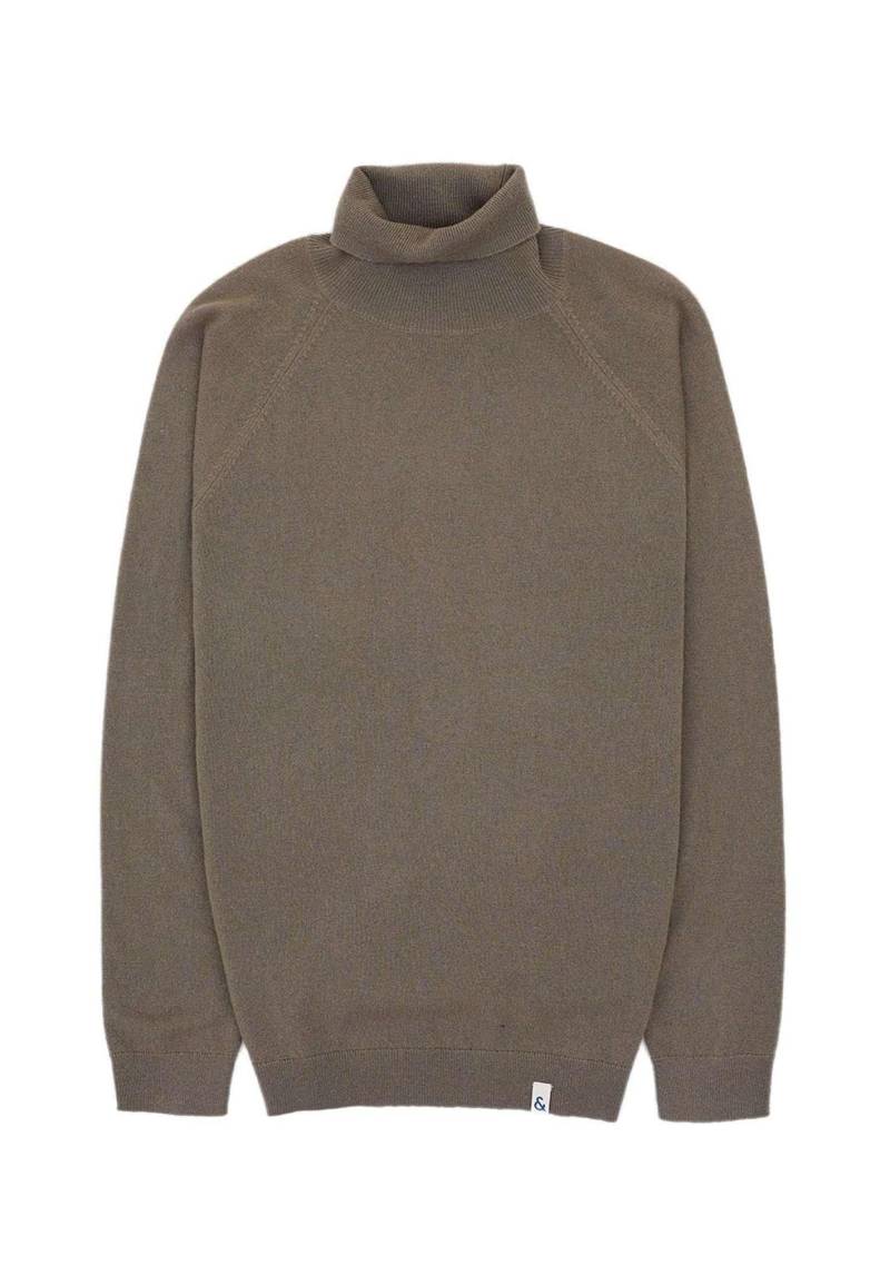 Pullover Turtleneck-cashmere Herren Grün XL von Colours & Sons