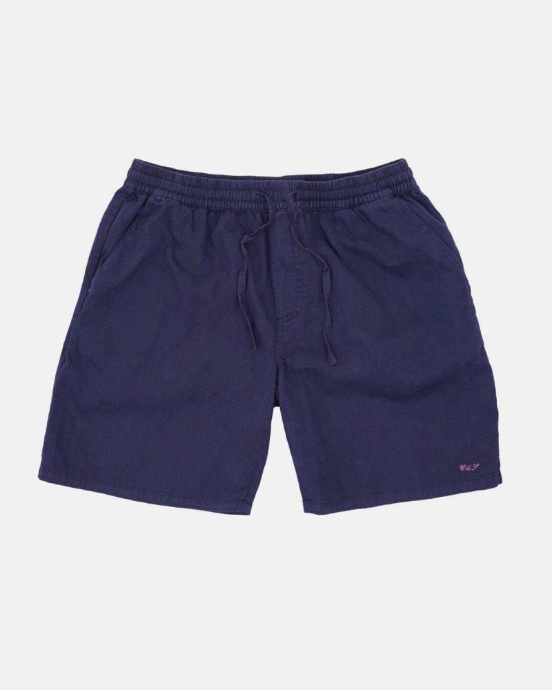 Shorts Shorts Linen Blend Herren Blau XL von Colours & Sons