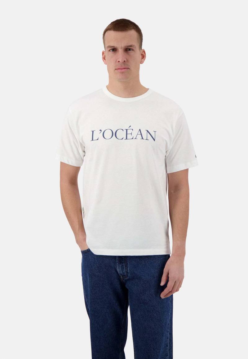 T-shirts L'ocean Herren Weiss L von Colours & Sons