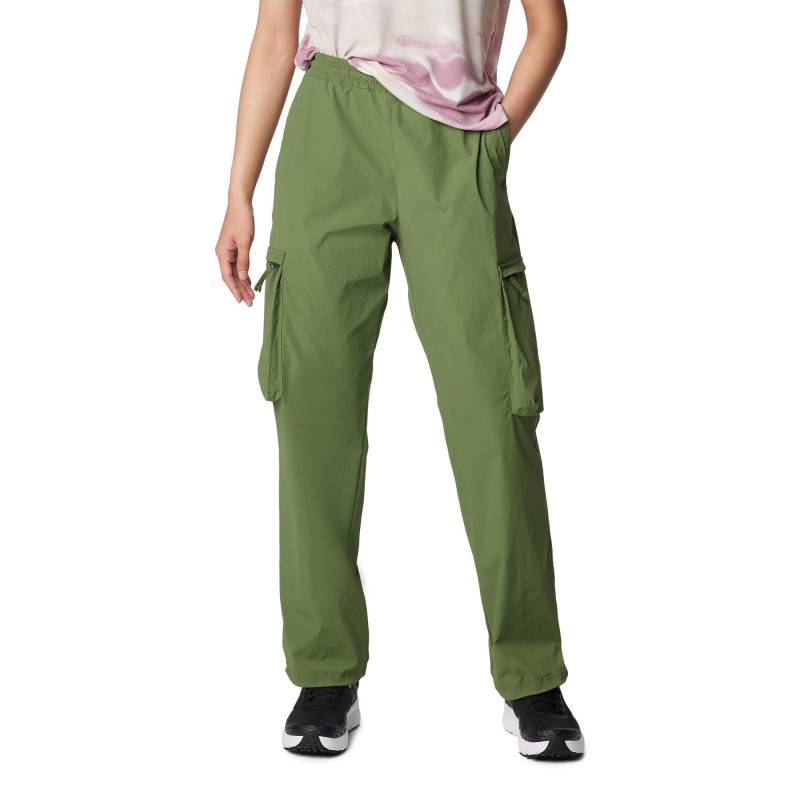 Cargohose, Regular Fit Damen Olivegrün L von Columbia