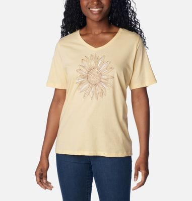 Columbia Bluebird Day™ Relaxed V Neck-XS-754-1934611-S24 XS von Columbia