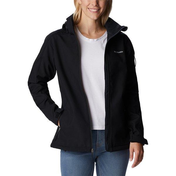 Softshell-jacke Mit Kapuze Damen Black XL von Columbia