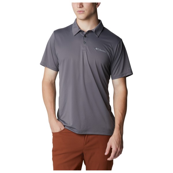 Columbia - Columbia Hike Polo - Polo-Shirt Gr L grau von Columbia