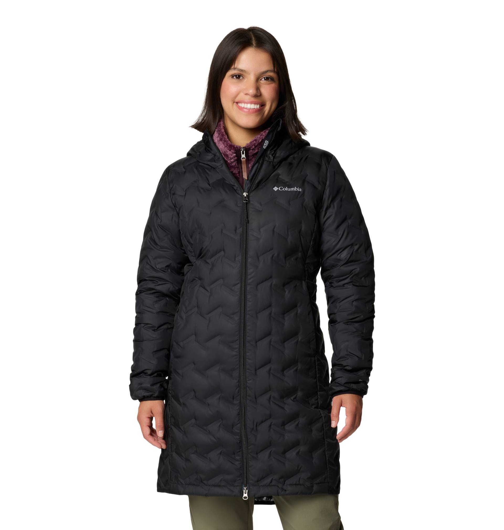 Columbia Daunenjacke »Delta Ridge™ II Long Down Jacket«, mit Kapuze von Columbia