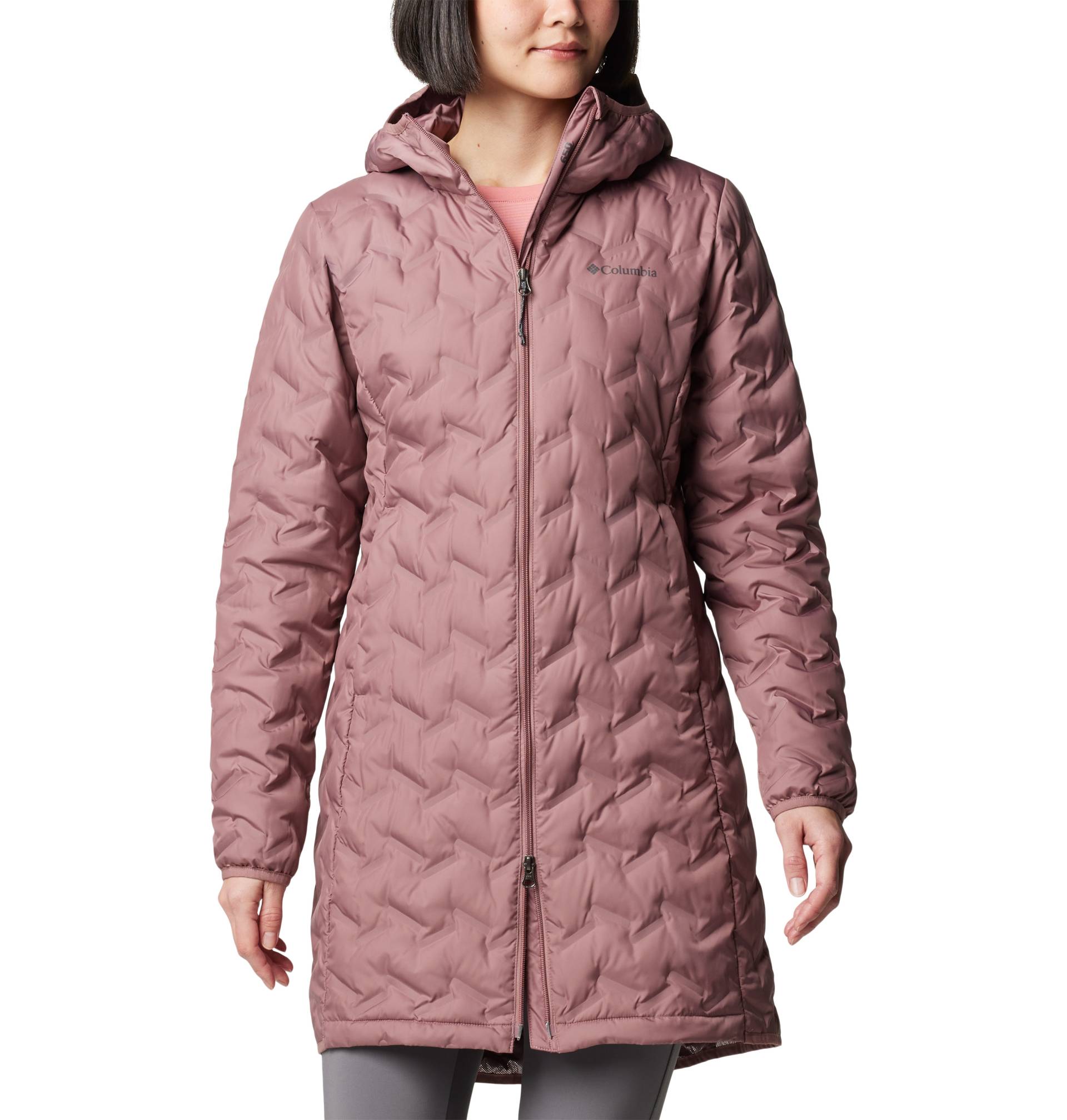 Columbia Daunenjacke »Delta Ridge™ II Long Down Jacket«, mit Kapuze von Columbia