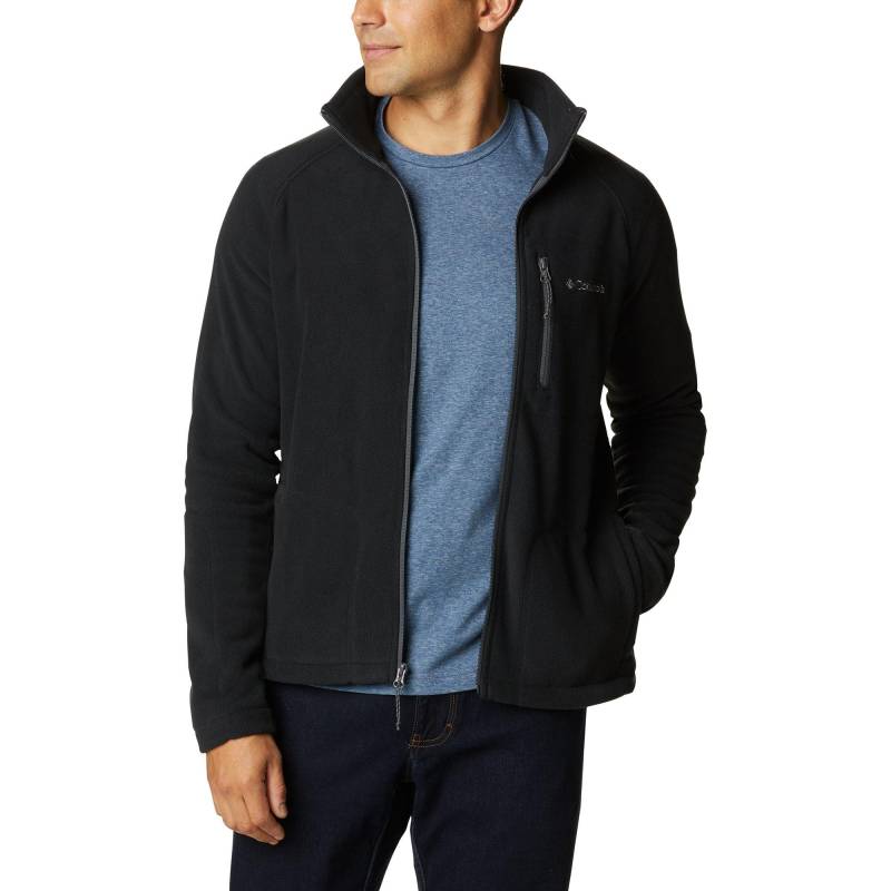 Fleecejacke Ohne Kapuze Herren Schwarz XS von Columbia