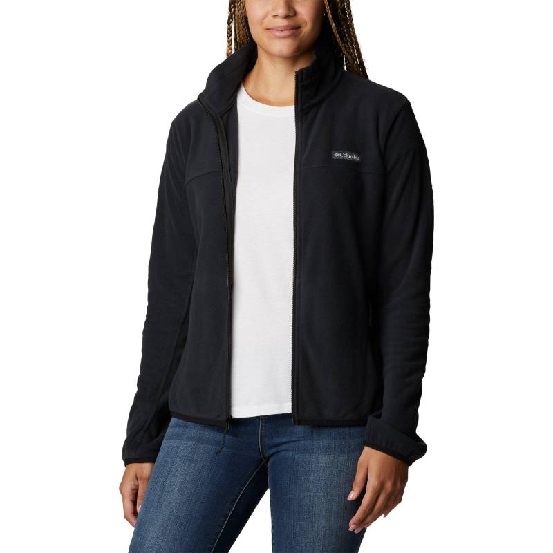 Fleecejacke Ohne Kapuze Damen Black L von Columbia