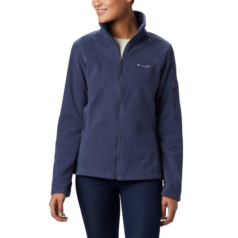 Fleecejacke Ohne Kapuze Damen Marine L von Columbia