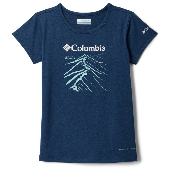Columbia - Girl's Tech Trail S/S Graphic Shirt - Funktionsshirt Gr S blau Columbia - Girl's Tech Trail S/S Graphic Shirt - Funktionsshirt Gr S blau von Columbia
