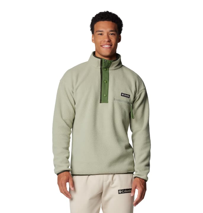 Columbia Helvetia™ II Half Snap Fleecejacke khaki von Columbia