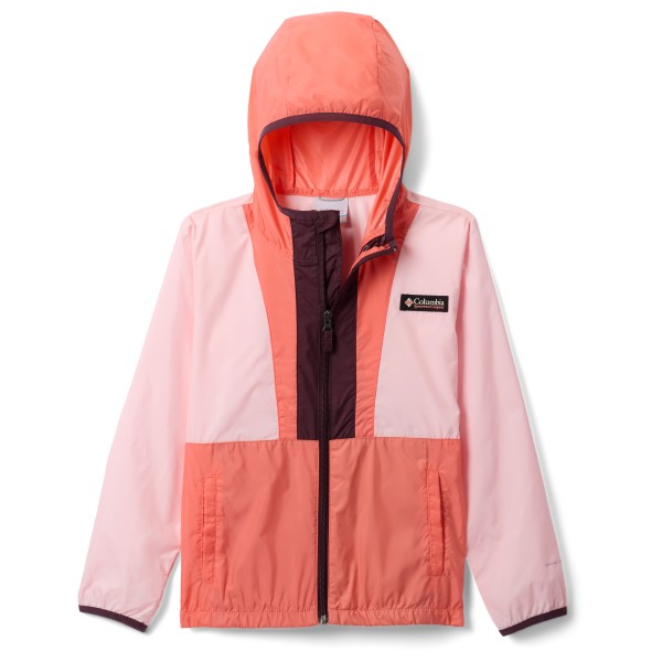 Columbia - Kid's Back Bowl II Hooded Windbreaker - Windjacke Gr M rot/rosa von Columbia