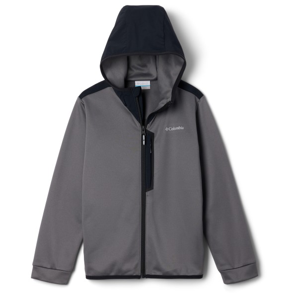 Columbia - Kid's Columbia Tech Fleece Full Zip Hoodie - Fleecejacke Gr 8 Years grau von Columbia