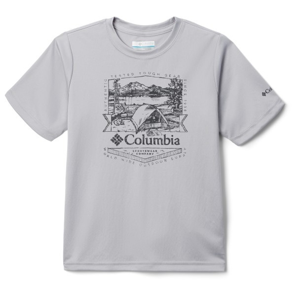Columbia - Kid's Fork Stream Graphic Shirt S/S - T-Shirt Gr L;M;S;XL;XS;XXS blau;grau von Columbia