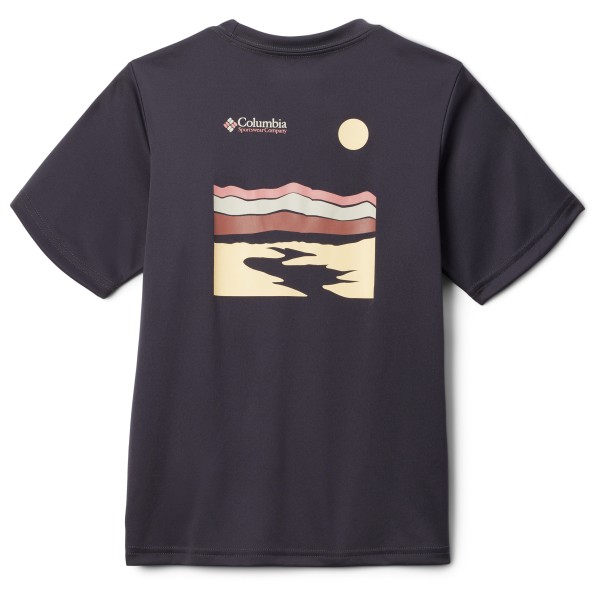 Columbia - Kid's Fork Stream Graphic Shirt S/S - T-Shirt Gr L grau von Columbia