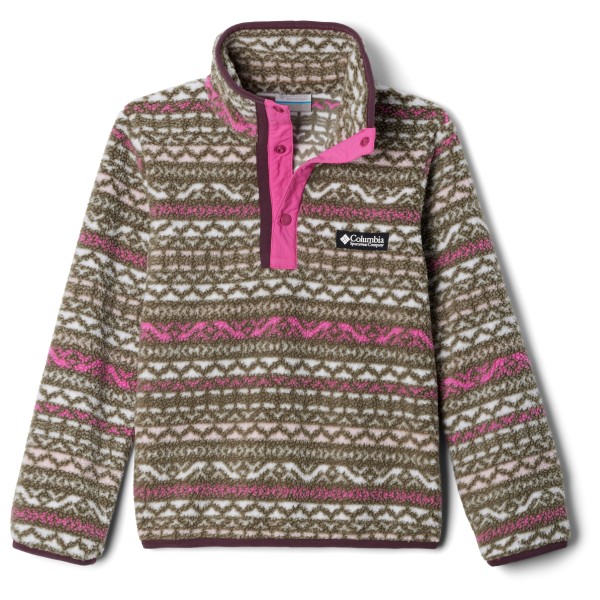 Columbia - Kid's Helvetia II Printed Half Snap Fleece - Fleecepullover Gr 18 Years braun von Columbia