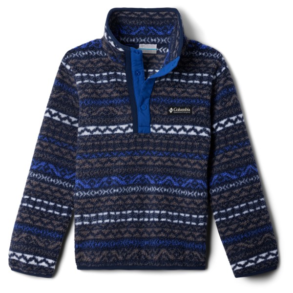 Columbia - Kid's Helvetia II Printed Half Snap Fleece - Fleecepullover Gr 4-5 Years blau von Columbia