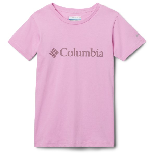 Columbia - Kid's Mission Lake Graphic Shirt S/S - T-Shirt Gr L;M;S;XL;XS;XXS rosa;weiß Columbia - Kid's Mission Lake Graphic Shirt S/S - T-Shirt Gr L;M;S;XL;XS;XXS rosa;weiß von Columbia