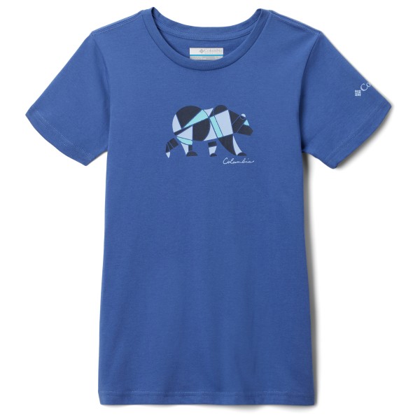 Columbia - Kid's Mission Lake Graphic Shirt S/S - T-Shirt Gr M blau von Columbia