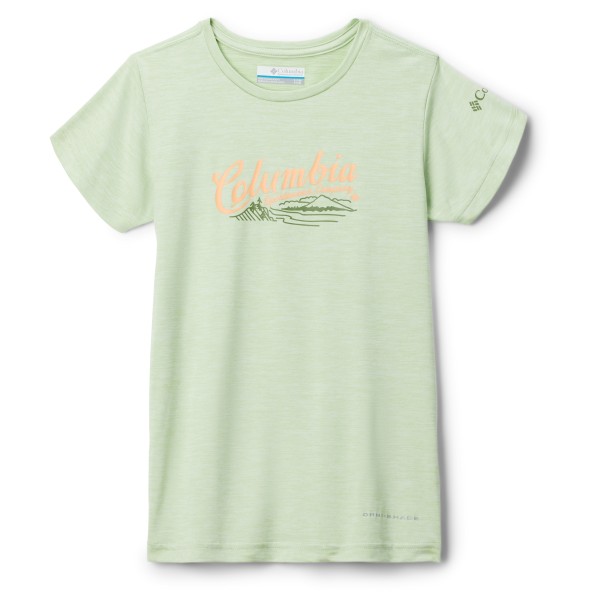 Columbia - Kid's Mission Peak Graphic Shirt S/S - Funktionsshirt Gr XS grün von Columbia