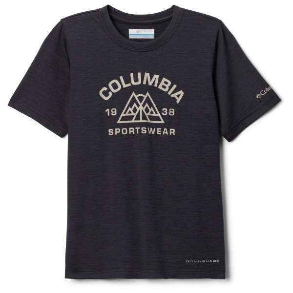 Columbia - Kid's Mount Echo Graphic Shirt S/S - Funktionsshirt Gr L;M;XL;XS;XXS beige;blau;schwarz;weiß von Columbia