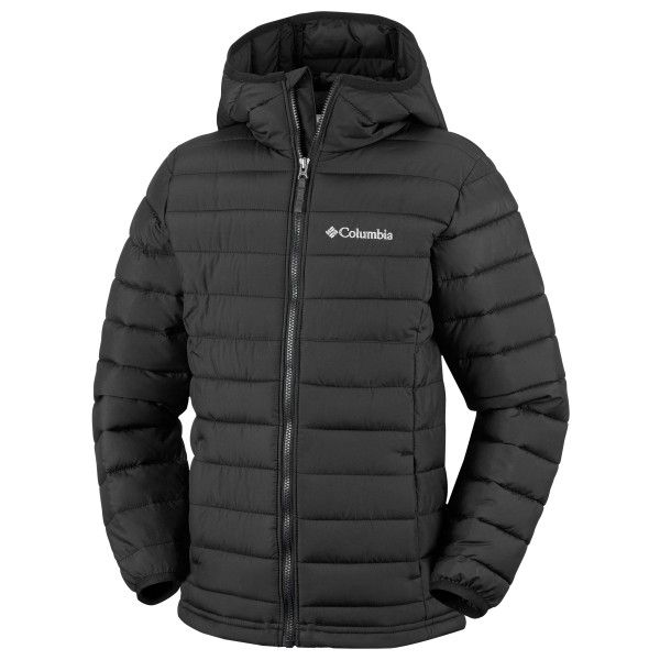 Columbia - Kid's Powder Lite II/2 Hooded Jacket - Kunstfaserjacke Gr 10-12 Years;14-16 Years;18 Years;4-5 Years;6-7 Years;8 Years blau;schwarz;schwarz/grau von Columbia