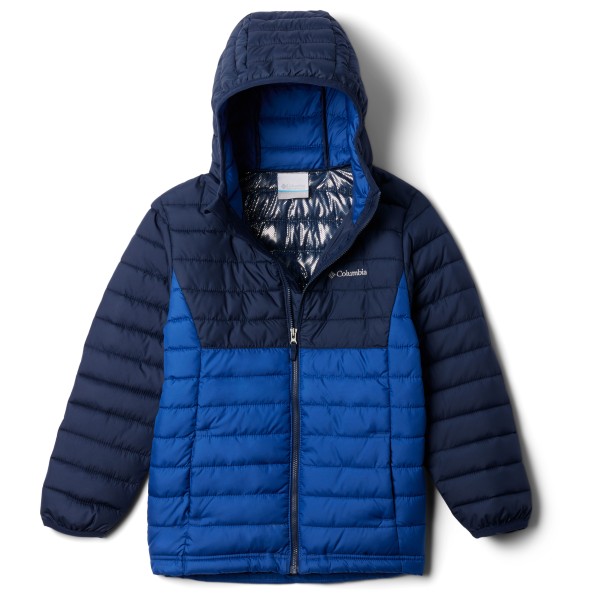 Columbia - Kid's Powder Lite II/2 Hooded Jacket - Kunstfaserjacke Gr 18 Years blau von Columbia