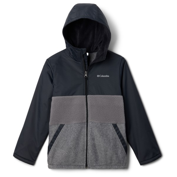 Columbia - Kid's Steens Mtn II Novelty Hooded Fleece - Fleecejacke Gr 18 Years;4-5 Years;6-7 Years;8 Years blau;grau von Columbia