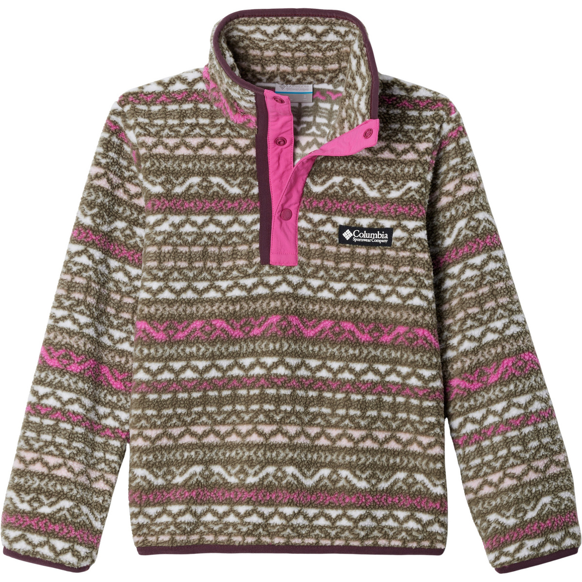 Columbia Kinder Helvetia II Printed Half Snap Pullover von Columbia