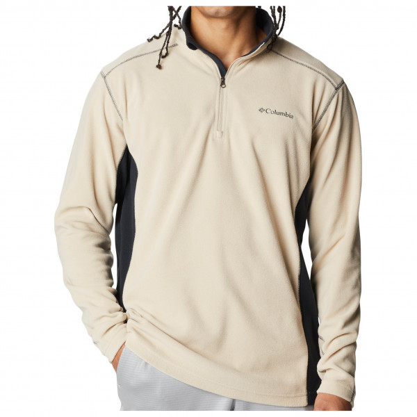 Columbia - Klamath Range II Half Zip - Fleecepullover Gr L - Regular;M - Regular;S - Regular;XL - Regular;XS - Regular;XXL - Regular beige;blau;grau;schwarz;weiß von Columbia