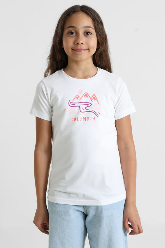 Columbia Mission Lake T-Shirt | White | Mädchen  | L von Columbia