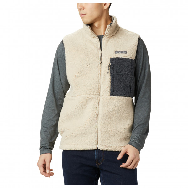 Columbia - Mountainside Vest - Fleecegilet Gr L beige von Columbia