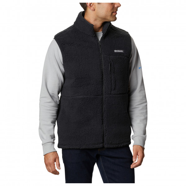 Columbia - Mountainside Vest - Fleecegilet Gr L schwarz von Columbia