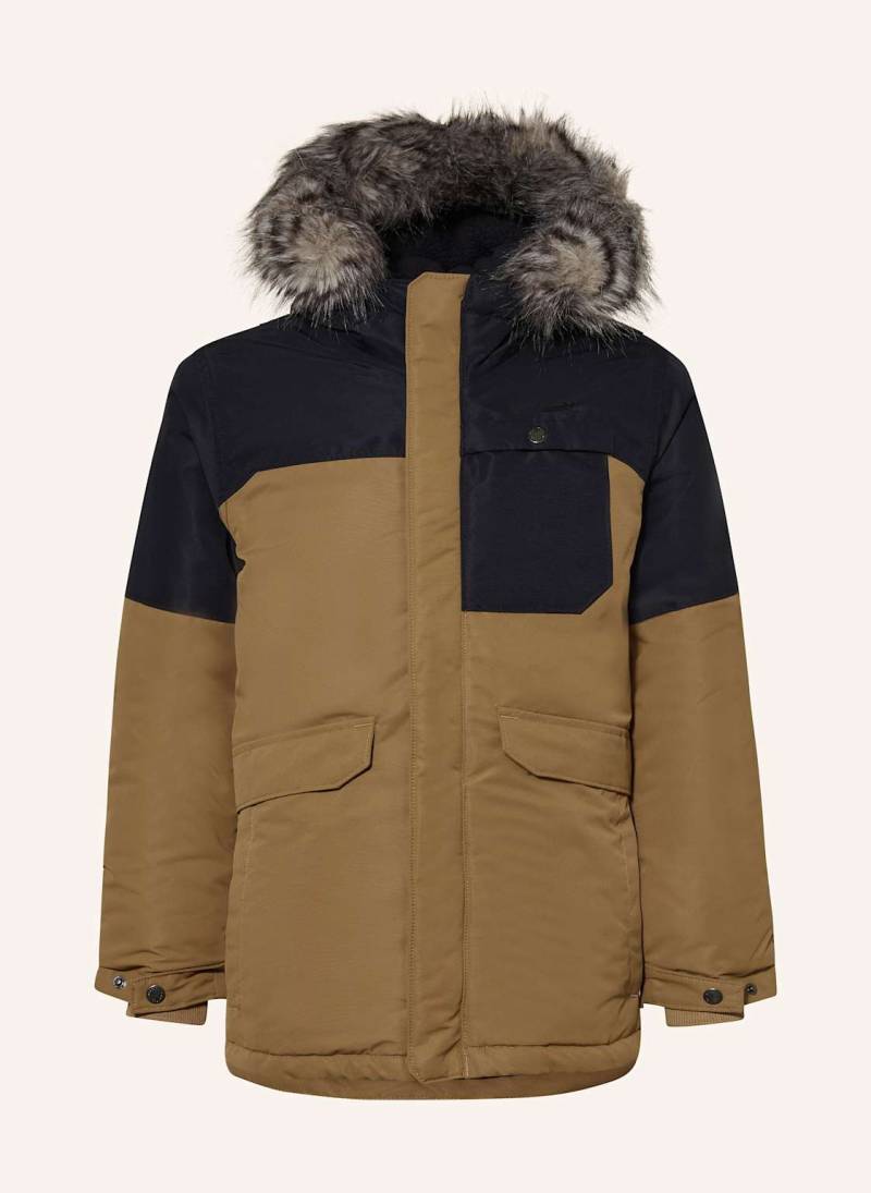 Columbia Parka Nordic Strider™ Ii Mit Abnehmbarem Kunstfell braun von Columbia