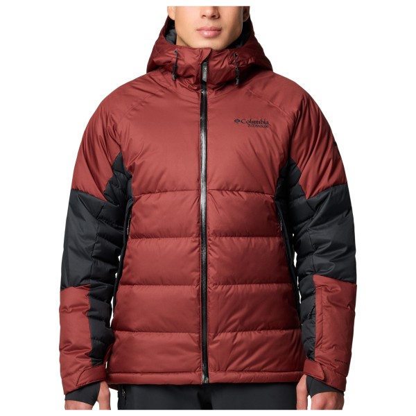 Columbia - Roaring Fork II Down Jacket - Skijacke Gr L rot von Columbia