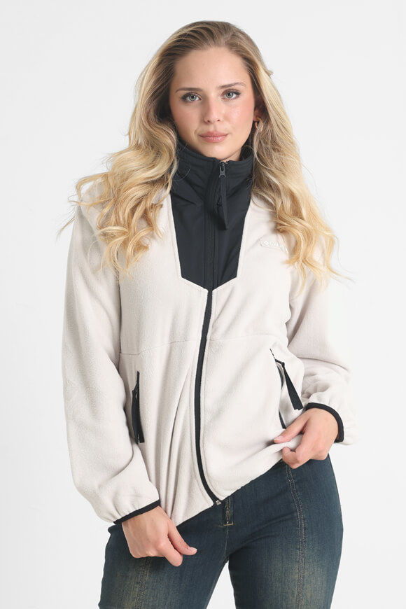 Columbia Sequoia Grove Fleecejacke | Dark Stone + Black | Damen  | M von Columbia