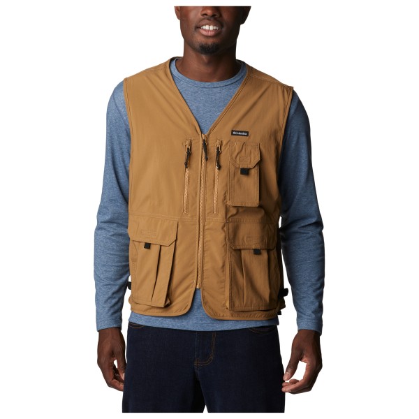 Columbia - Silver Ridge Utility Vest - Softshellgilet Gr L braun von Columbia