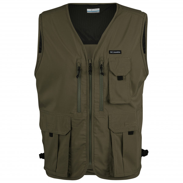 Columbia - Silver Ridge Utility Vest - Softshellgilet Gr M braun/oliv von Columbia