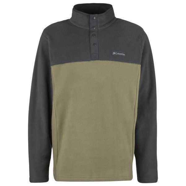 Columbia - Steens Mountain Half Snap II - Fleecepullover Gr L oliv/grau von Columbia