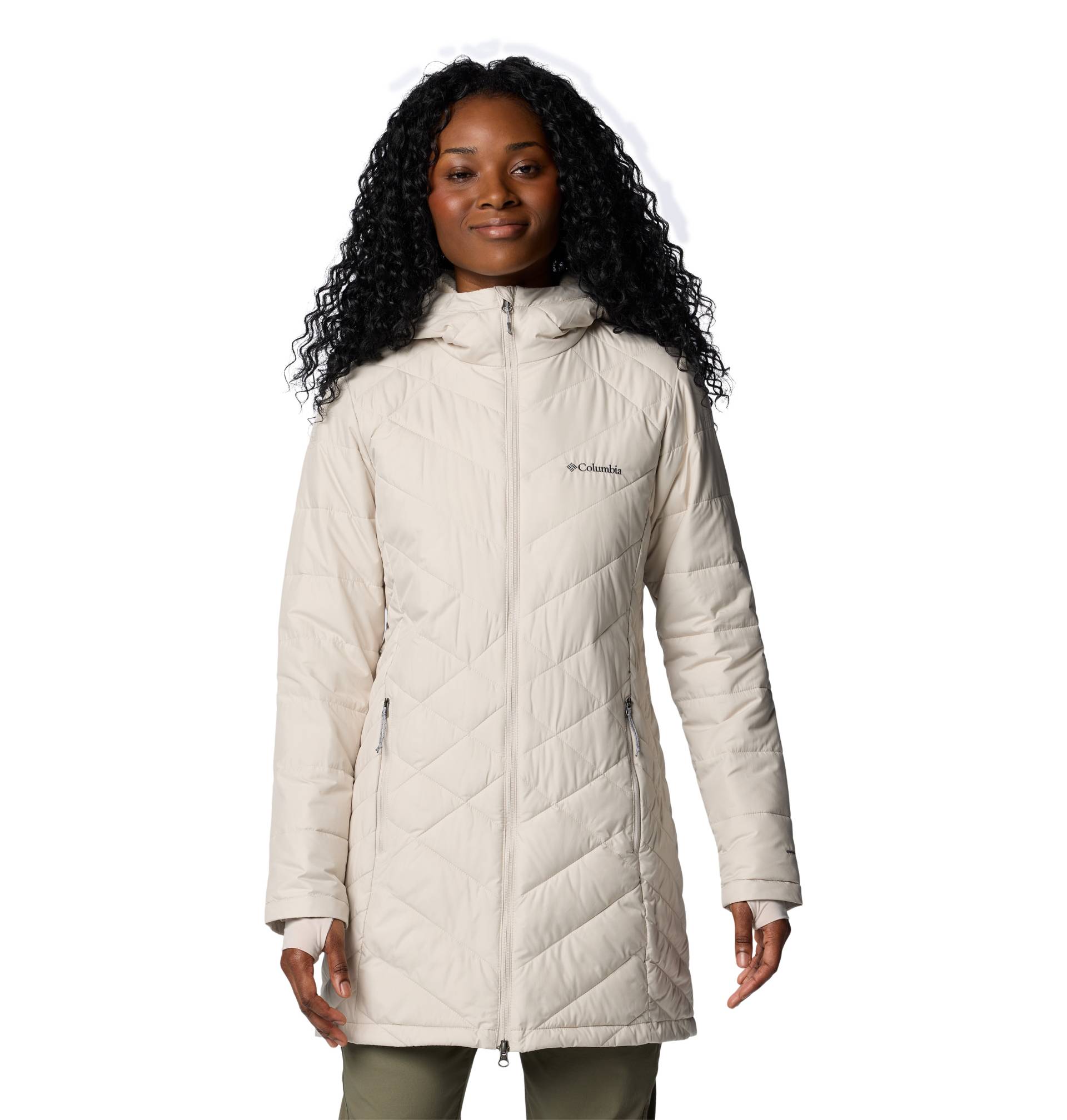 Columbia Steppmantel »HEAVENLY LONG HOODED JACKET«, (1 tlg.) von Columbia