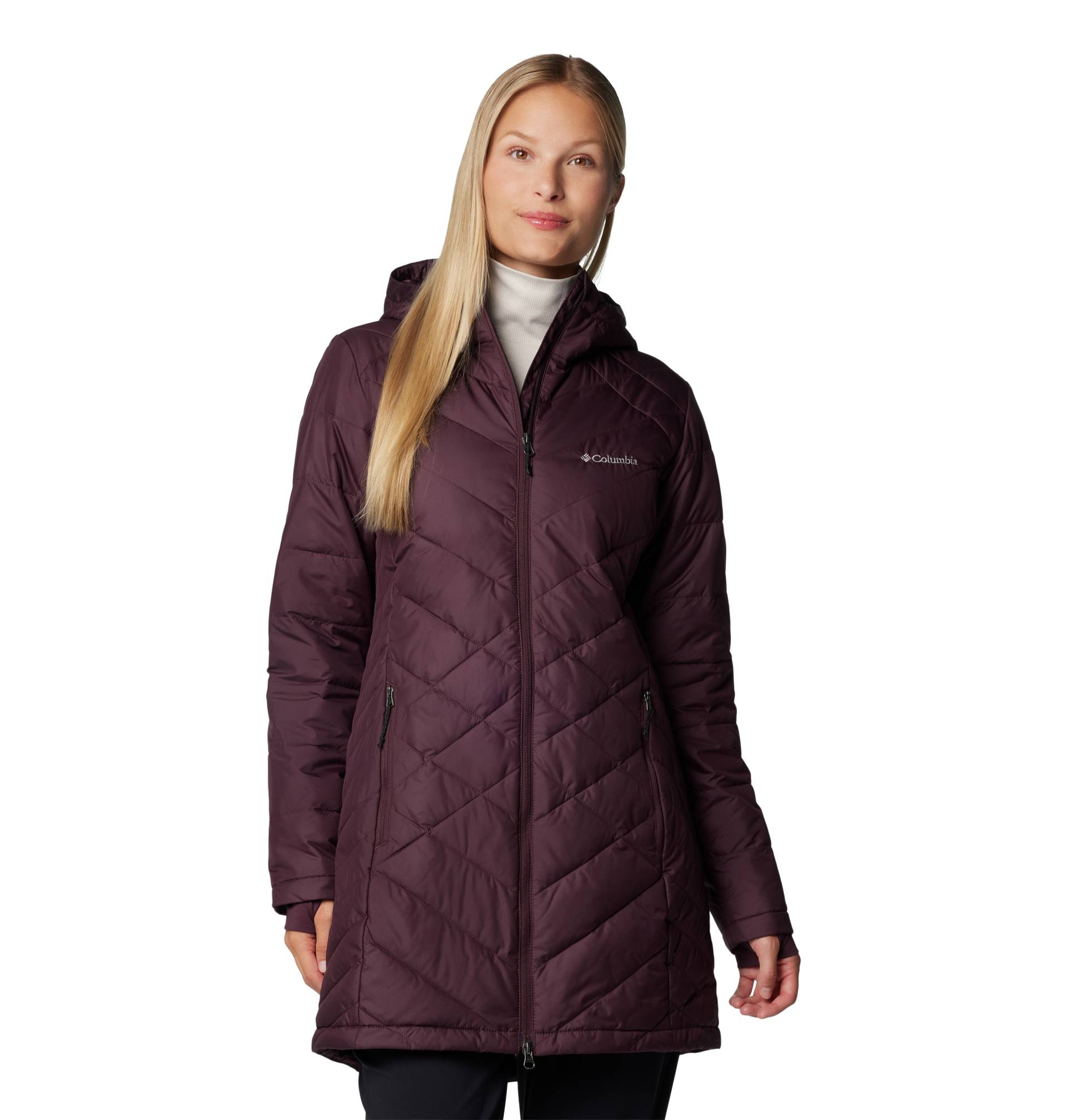 Columbia Steppjacke »Heavenly™ Long Hooded Jacket«, mit Kapuze von Columbia