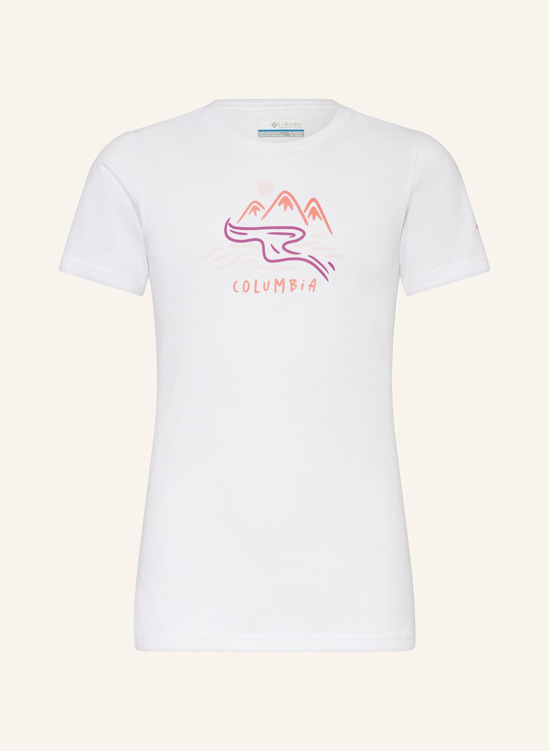 Columbia T-Shirt weiss Columbia T-Shirt weiss von Columbia