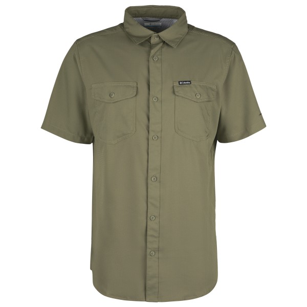 Columbia - Utilizer II Solid Short Sleeve Shirt - Hemd Gr 3XL - Wide;L - Regular;M - Regular;S - Regular;XL - Regular;XL - Wide;XXL - Regular;XXL - Wide blau;oliv;schwarz von Columbia