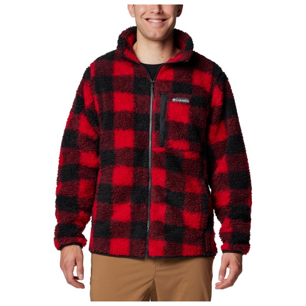 Columbia - Winter Pass Printed Fleece II - Fleecejacke Gr M rot von Columbia