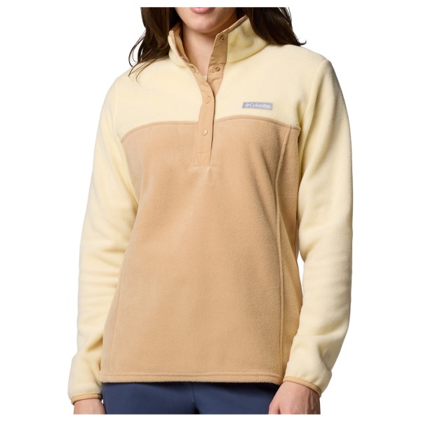 Columbia - Women's Benton Springs 1/2 Snap Pull Over II - Fleecepullover Gr L beige von Columbia